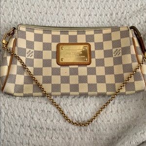 Louis Vuitton Damier Azur Pochette Eva w/strap